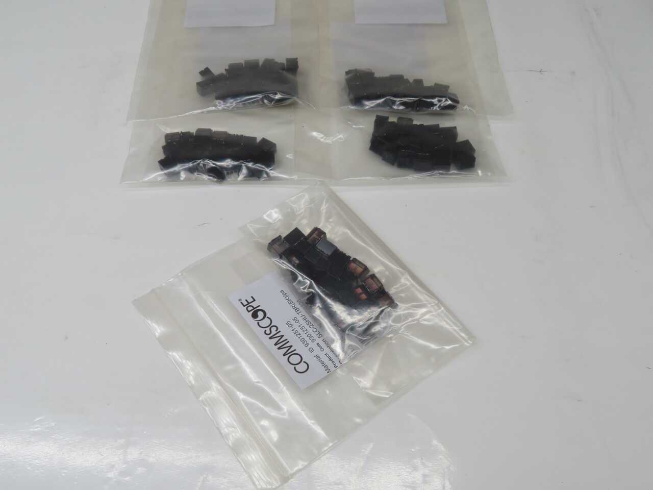 Lot Of 125 CommScope 760238320 Duplex Low Profile Adapter Shutter Assembly T2718 - FIBER OPTIC CABLE