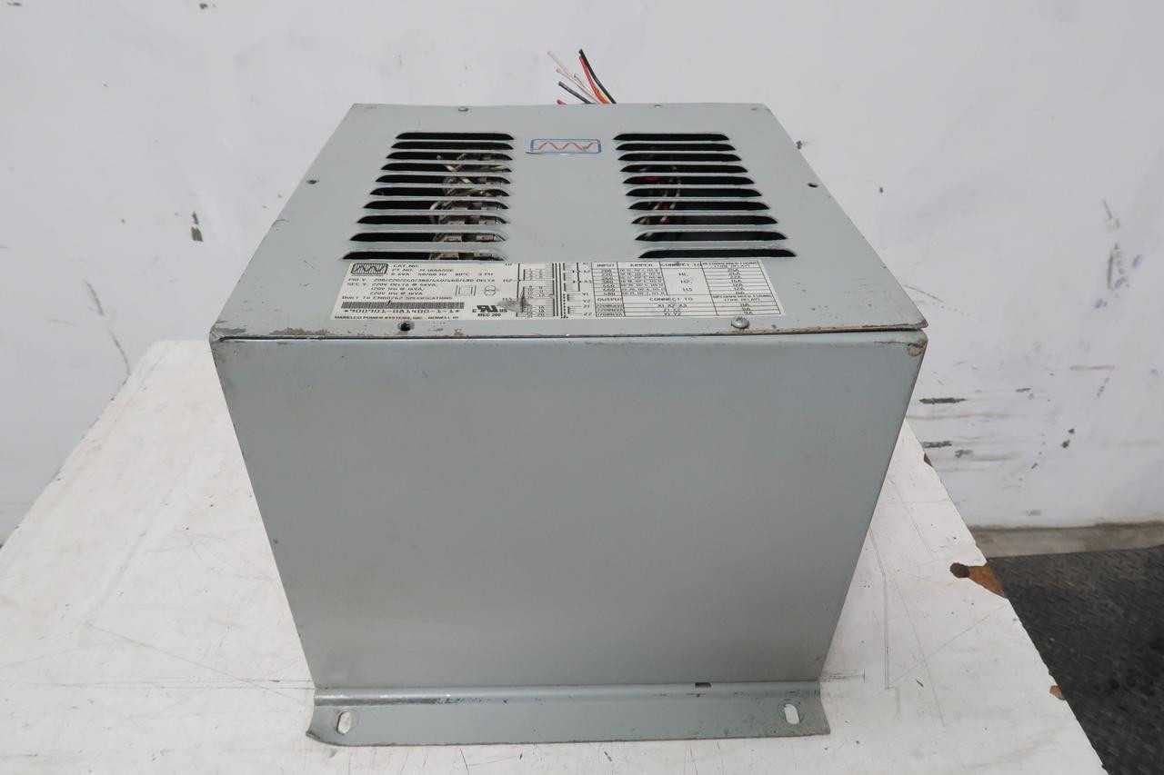 MARELCO POWER SYSTEMS M-16665SE 6 KVA 3 PH TRANSFORMER T125759 - POWER TRANSFORMERS