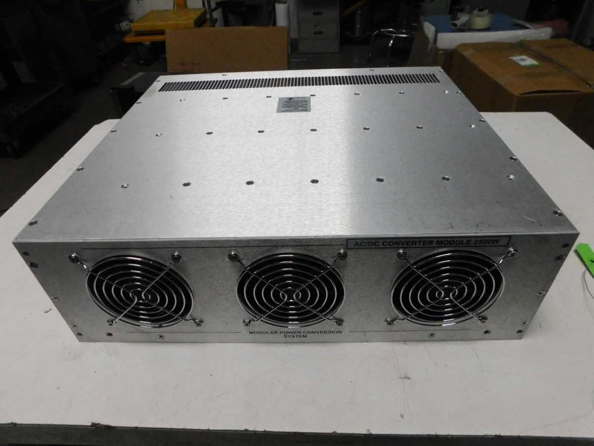 ANALYTIC SYSTEMS FC 5K-AE-3X3U7-R9981 AC/DC MODULE FREQUENCY CONVERTER 115VAC/400VDC M5056 - CONVERTERS