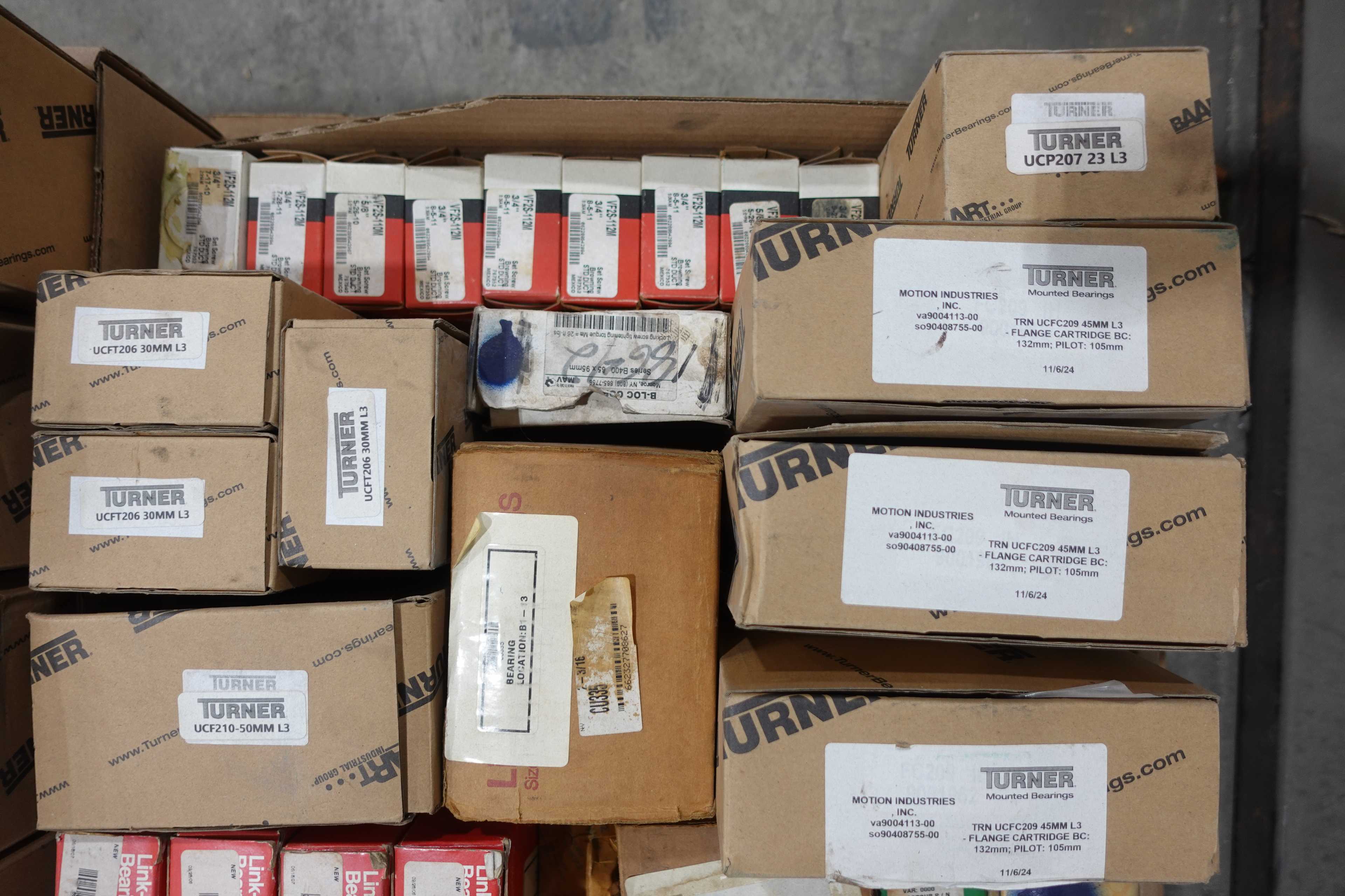 SKU 1771249 - PALLET OF ASSORTED MOUNTED BEARINGS - BEARINGS