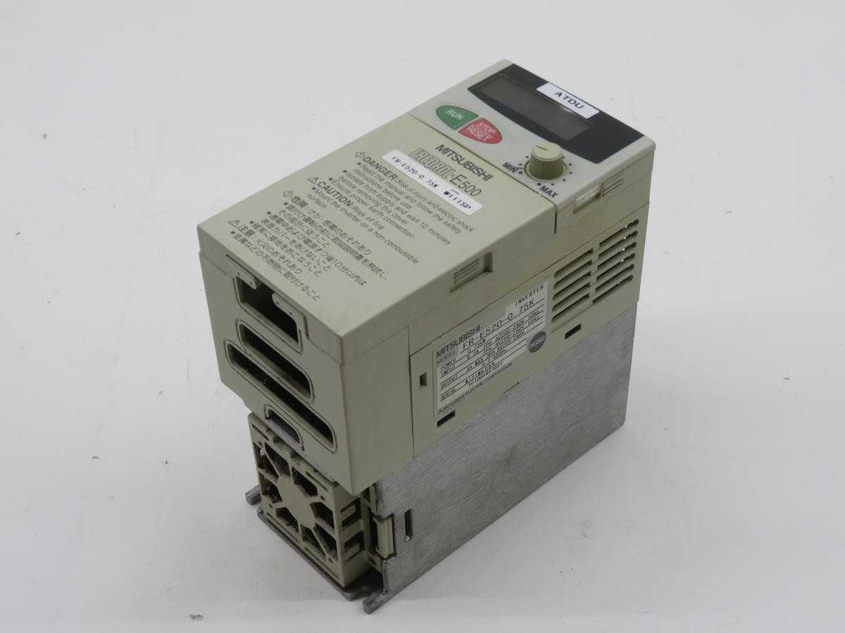 MITSUBISHI FR-E520-0.75K DRIVE INVERTER T211065 - AC VFD DRIVES