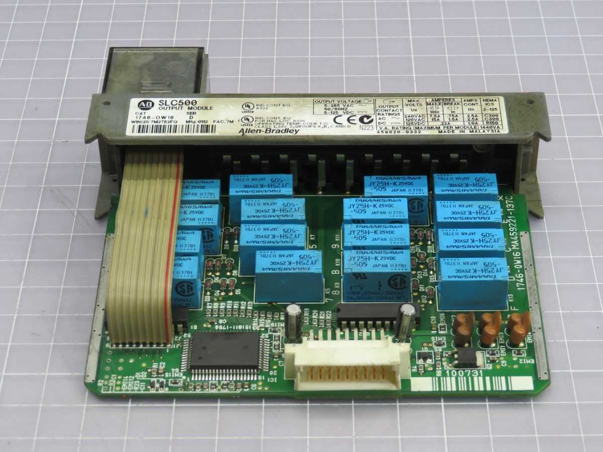 Allen Bradley 1746-0W16 Output Module T248059 For Reliable Control Systems - INDUSTRIAL PARTS