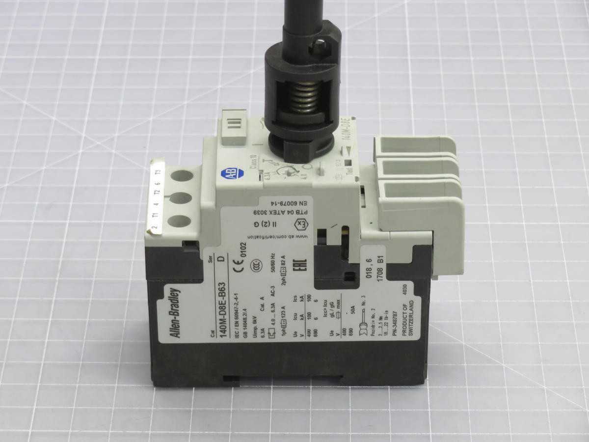 ALLEN BRADLEY 140M-D8E-863 CIRCUIT BREAKER T234133 - CIRCUIT BREAKERS