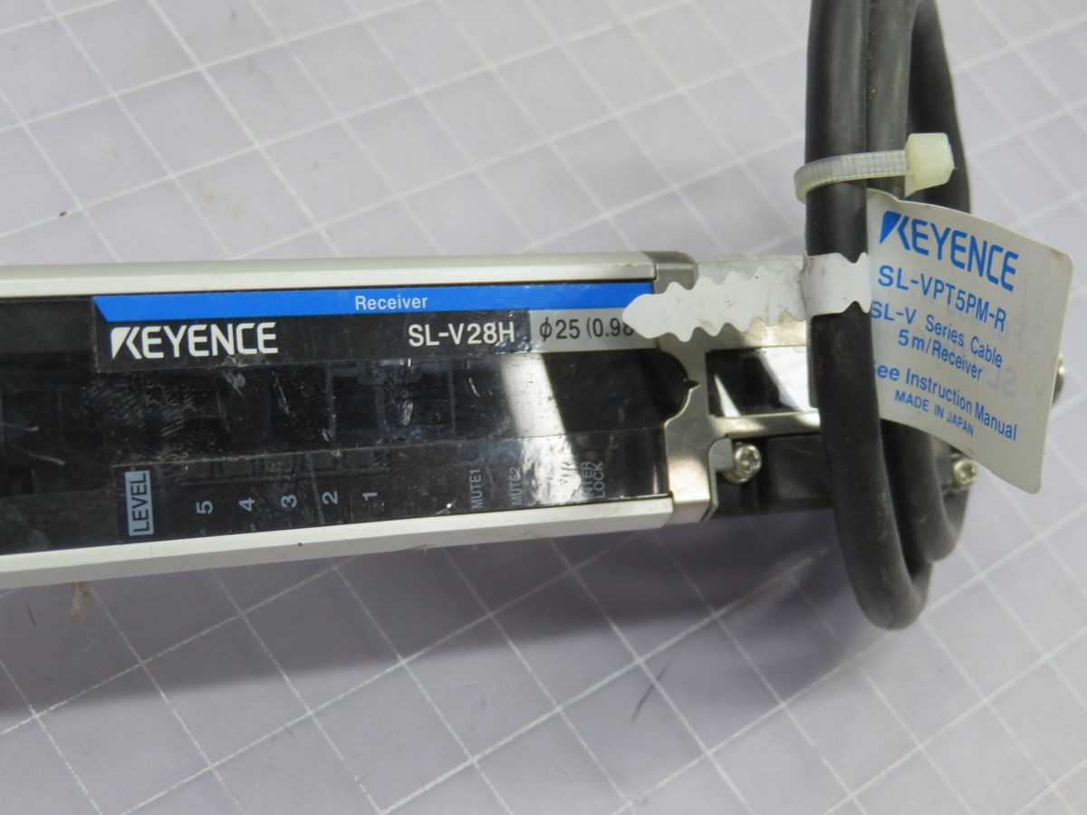Keyence SL-V28H Safety Light Curtain T248285 - Reliable Protection For Your Workspace - SENSORS