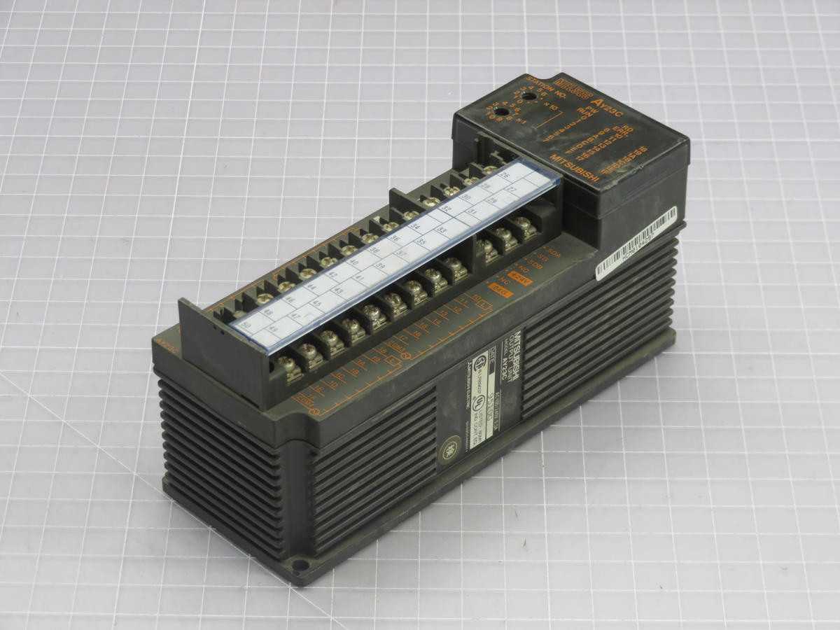 MITSUBISHI AY23C MELSEC OUTPUT MODULE T229704 - PLC MODULES