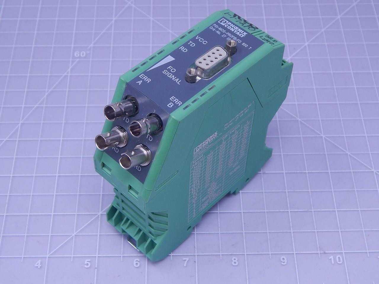 Phoenix Contact PSI-MOS-PROFIB/FO 850T 2708261 T127632 Module - POWER SUPPLIES