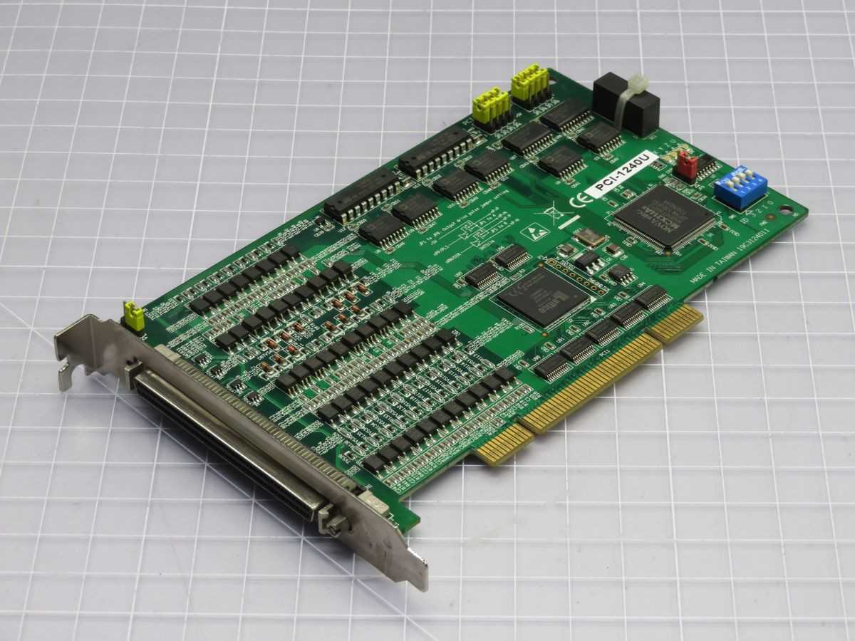 ADVANTECH PCI-1240U PCI CARD T257389 - PCB CIRCUIT BOARDS