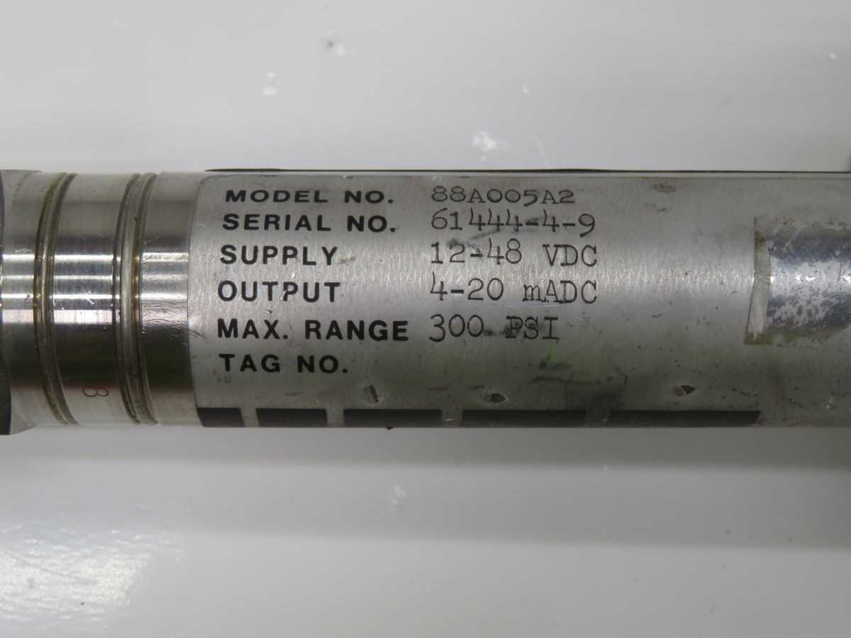 Ametek 88A005A2 Pressure Switch Transmitter T246792 - PRESSURE TRANSMITTER