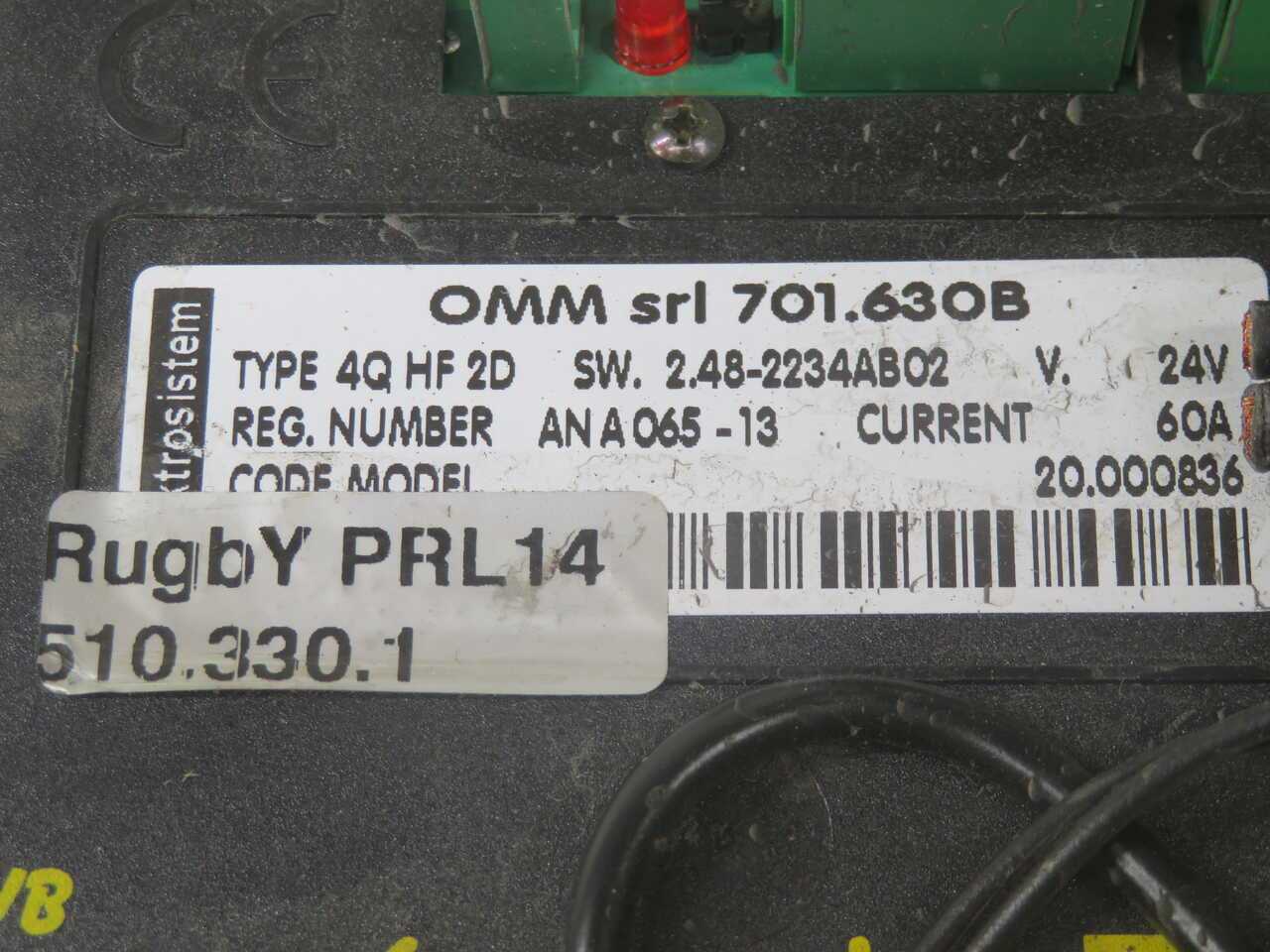 ELEKTROSISTEM 4Q HF 2D DC SPEED CONTROLLER T269939 - MOTOR DRIVES