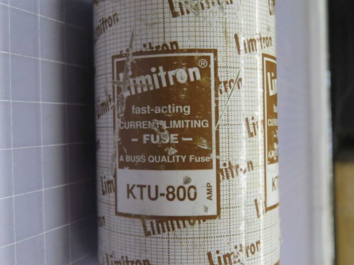 Bussmann KTU-800 Fast-Acting Fuse T250051 - Reliable Circuit Protection - FUSES