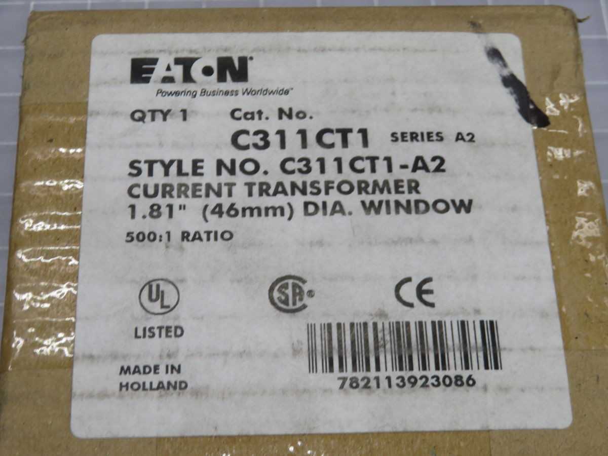 EATON C311CT1 CURRENT SENSOR - POWER TRANSFORMERS