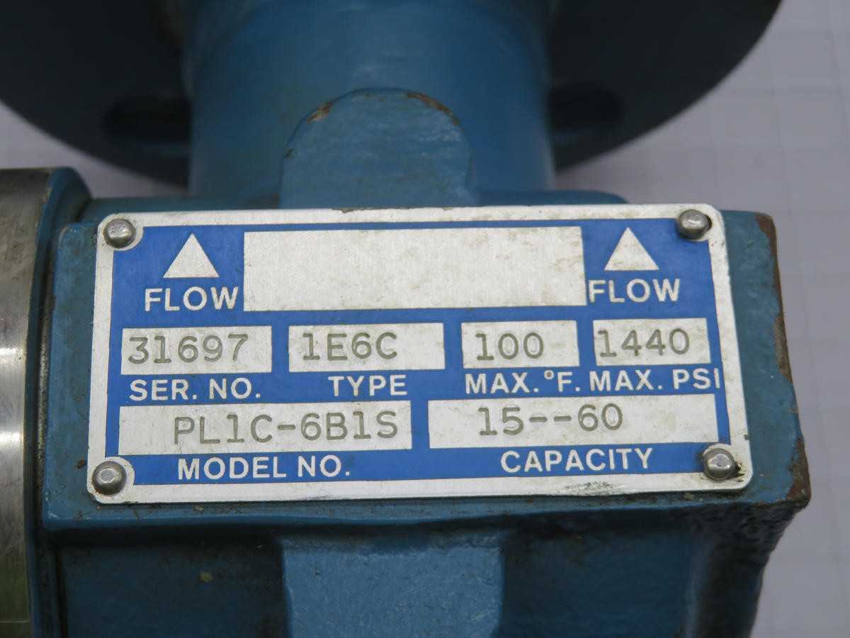 ITT PL1C-6B1S 1E6C DIAPHRAGM VALVE T215027 - DIAPHRAGM VALVE