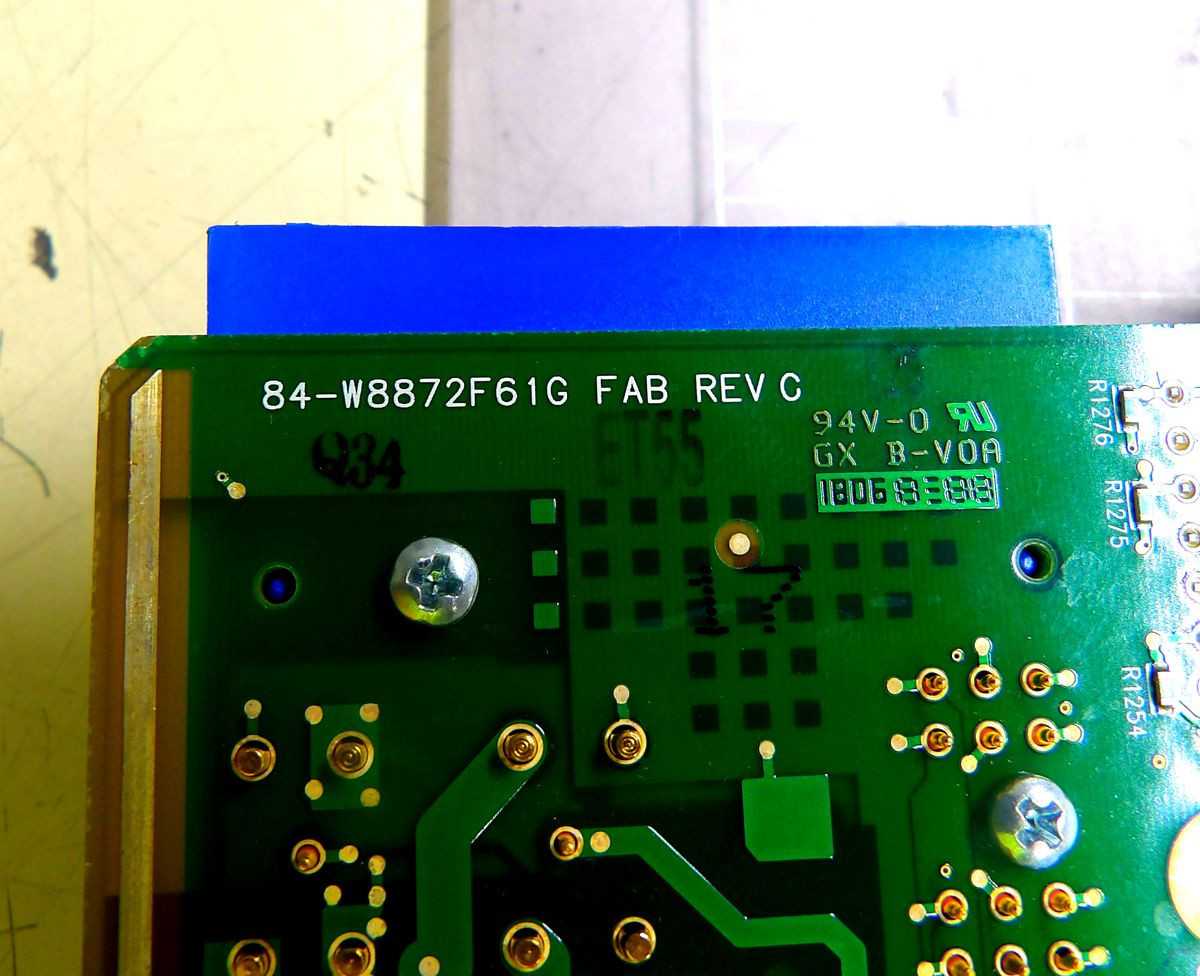 KAPAREL, MOTOROLA. 01-W3872F, 84-W8872F61G FAB REV C BOARD M5350 - PCB CIRCUIT BOARDS