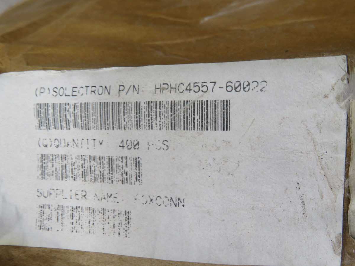 LOT OF 400 FOXCONN HPHC4557-60022 WIRE HARNESS T260361 - CORDSET CABLES