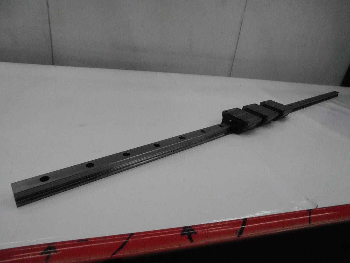 INA KWVE 35 V1 54 LINEAR RAIL WITH 3 BLOCK BEARINGS, 1695 MM LONG M4549 - LINEAR MOTION