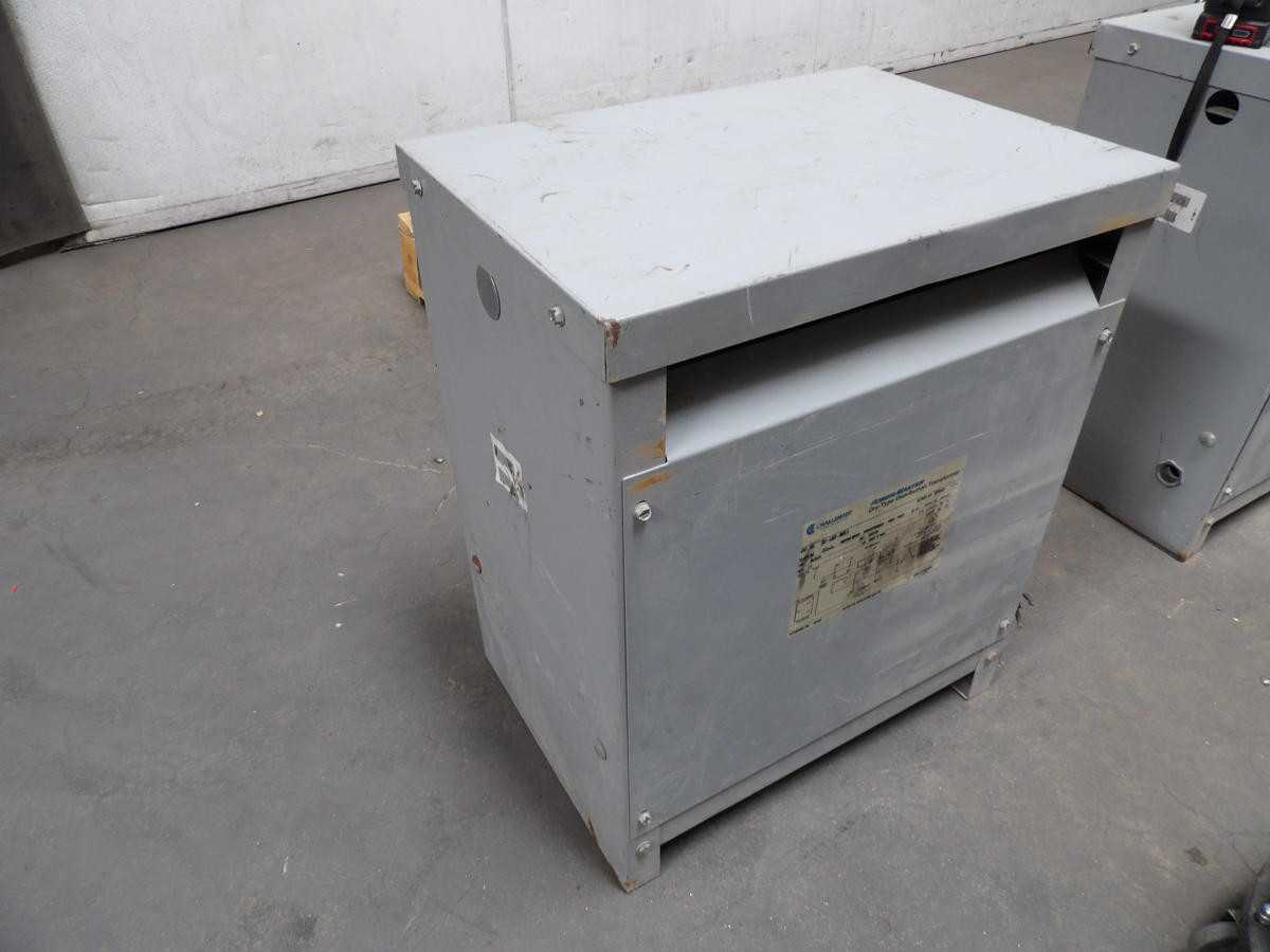 CHALLENGER 751-LQ3T-MOD.5, 7.5 KVA, PRI.460, SEC. 230Y/133 DRY TYPE DISTRIBUTION TRANSFORMER M4350 - DRY TRANSFORMERS