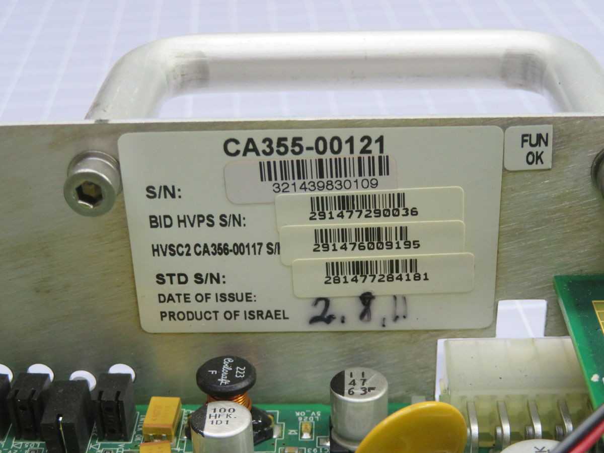HP HVSC2 CA356-00117 S/I BDU MODULE T260374 - PCB CIRCUIT BOARDS