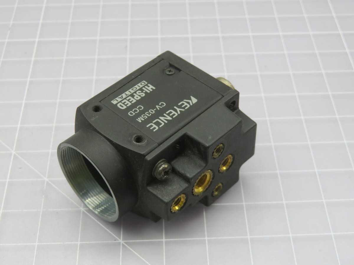 Keyence CV-035M CCD Camera T219900 - High Precision Imaging Solution - INSPECTION CAMERAS