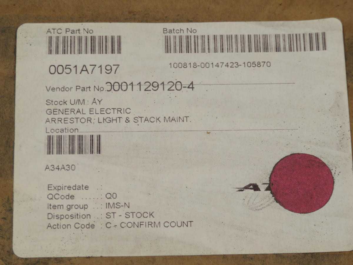 GE XTA288 XGH203.2 ARRESTOR T203585 - SURGE SUPPRESSOR