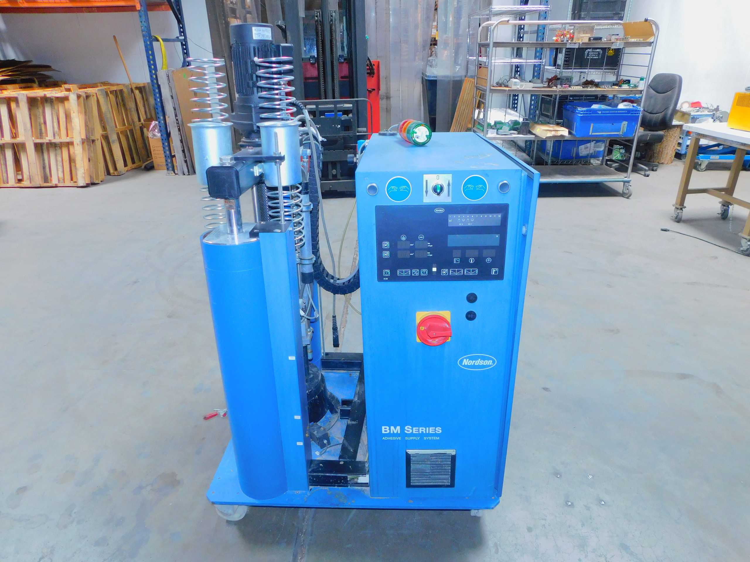 NORDSON BM20-G2ZSL2/SXXS BULK HOT MELT ADHESIVE MELTER AS-IS - AUTOMATION & CONTROLS
