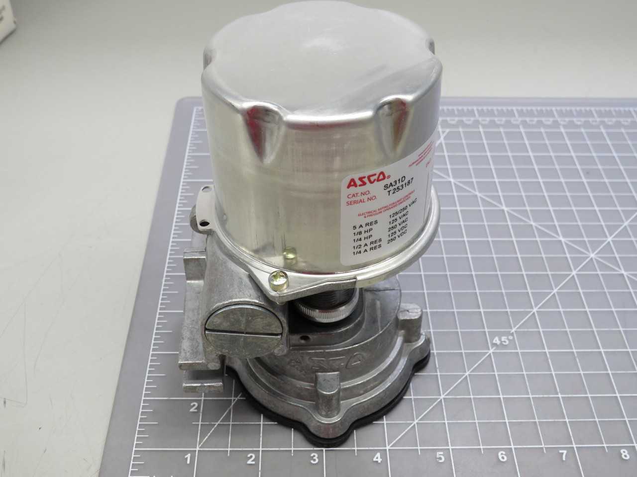 ASCO SA31D TRI-POINT PRESSURE SWITCH T162265 - SWITCHES