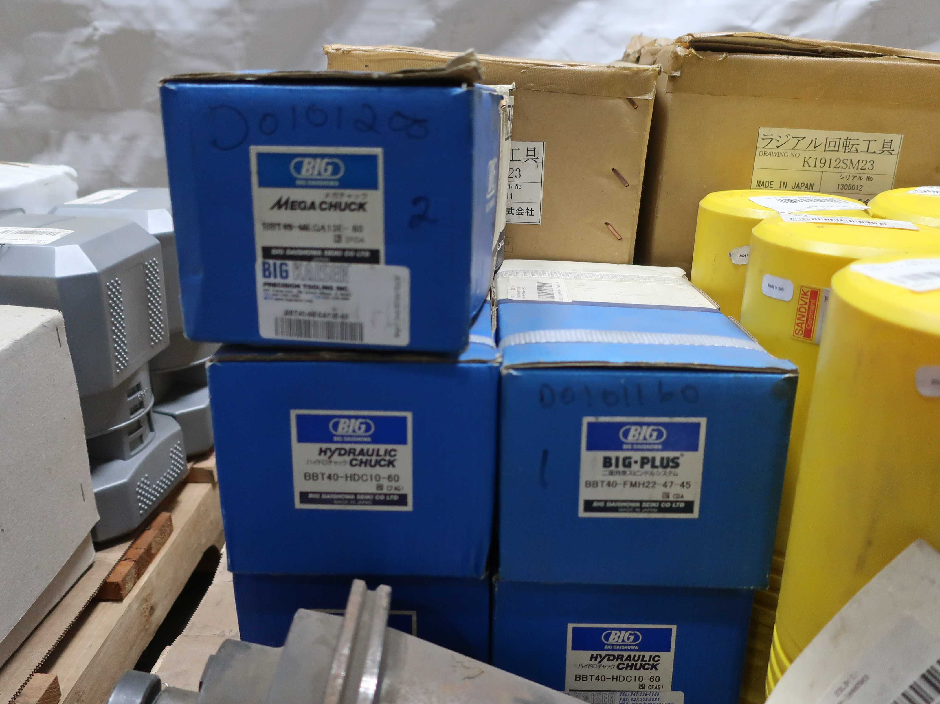 SKU 1770953 - 2 PALLETS OF ASSORTED TOOL HOLDERS - TOOL STORAGE