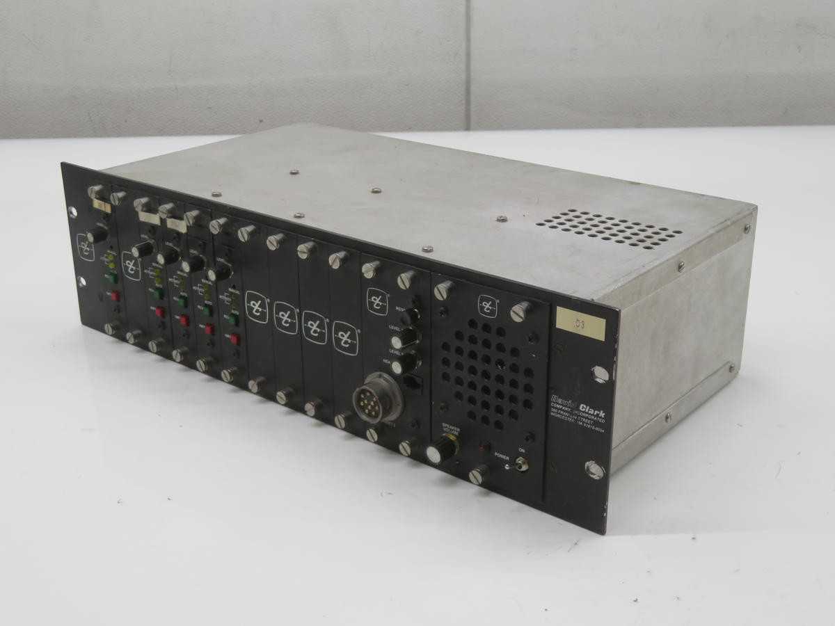 DAVID CLARK MCIC-BU-5 MULTI-CHANNEL DESKTOP INTERCOM T236260 - AUTOMATION & CONTROLS