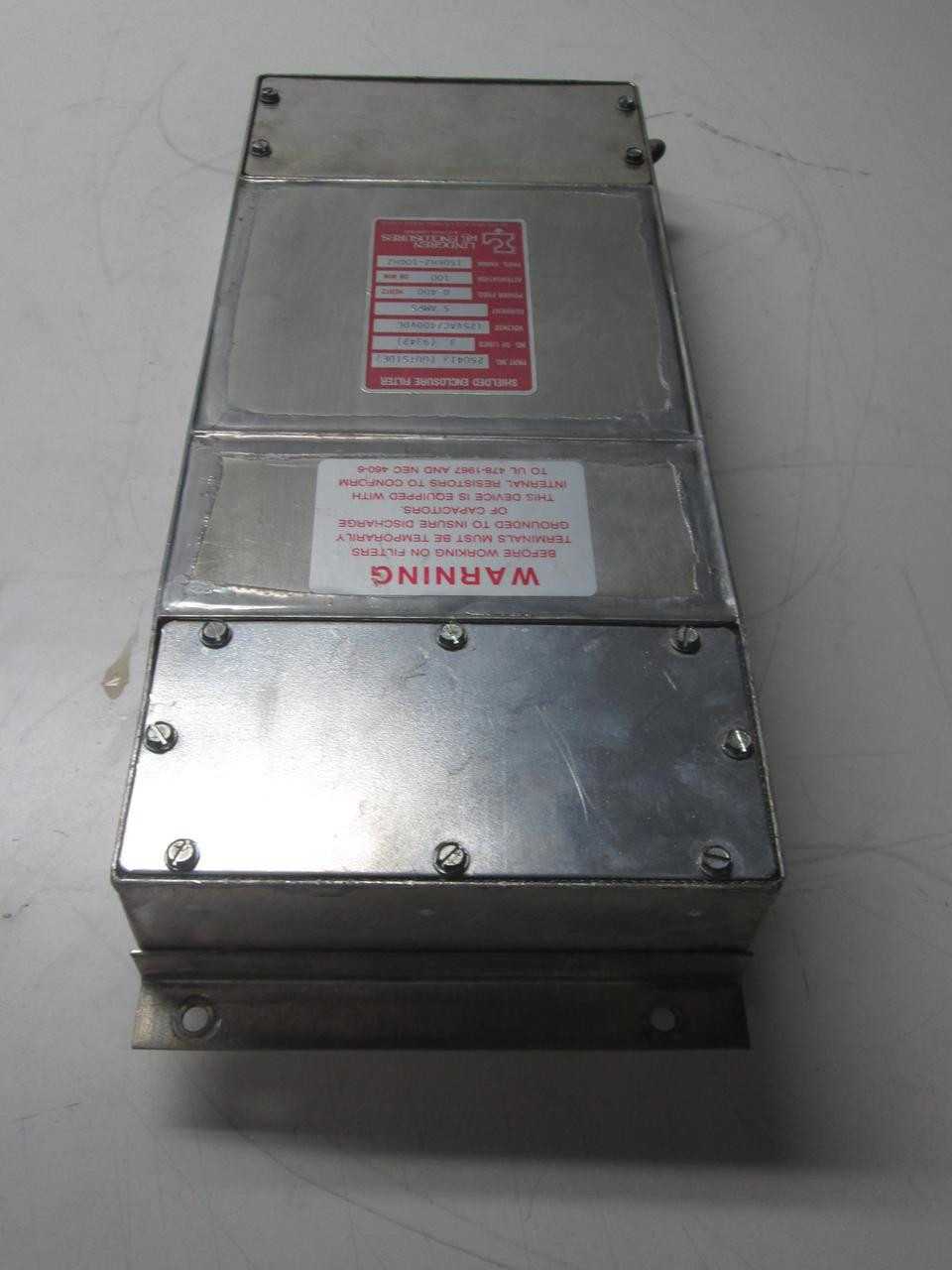 LINDGREN 250413 SHIELDED ENCLOSURE FILTER T54388 - LINE FILTERS