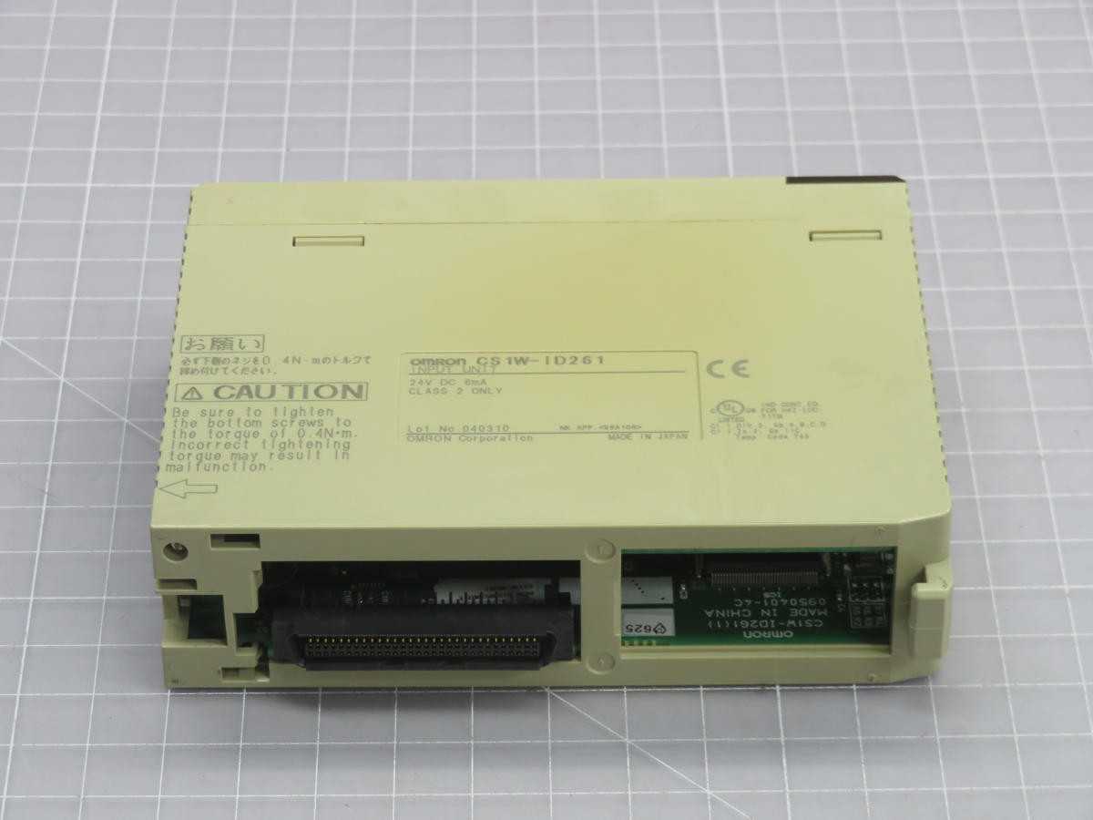 OMRON CS 1W-ID261 INPUT MODULE T229788 - PLC MODULES