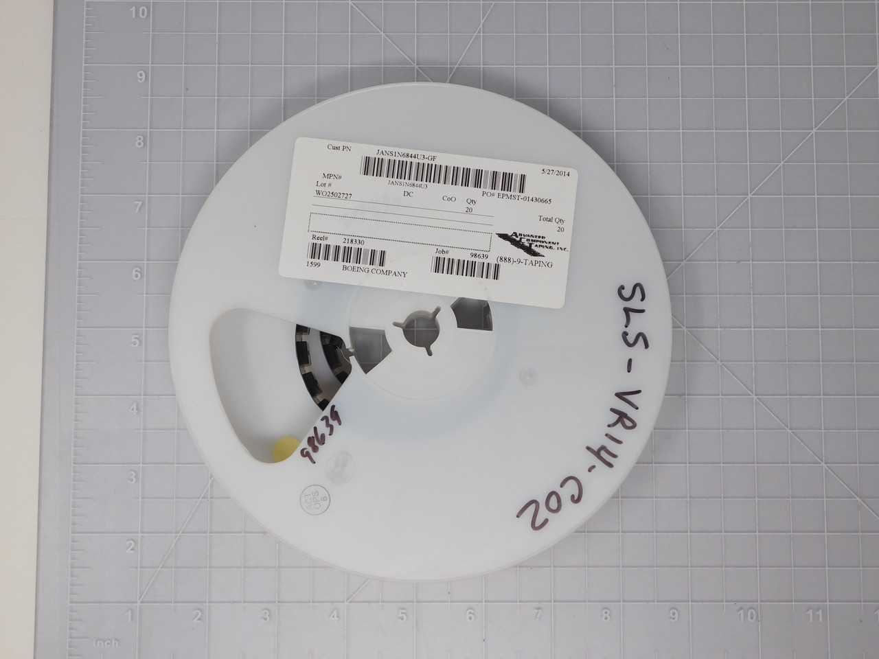 LOT OF 3 MICROSEMI INFENION JANS1N6844U3 SCHOTTKY DIODES & RECTIFIERS T136137 - INDUSTRIAL PARTS