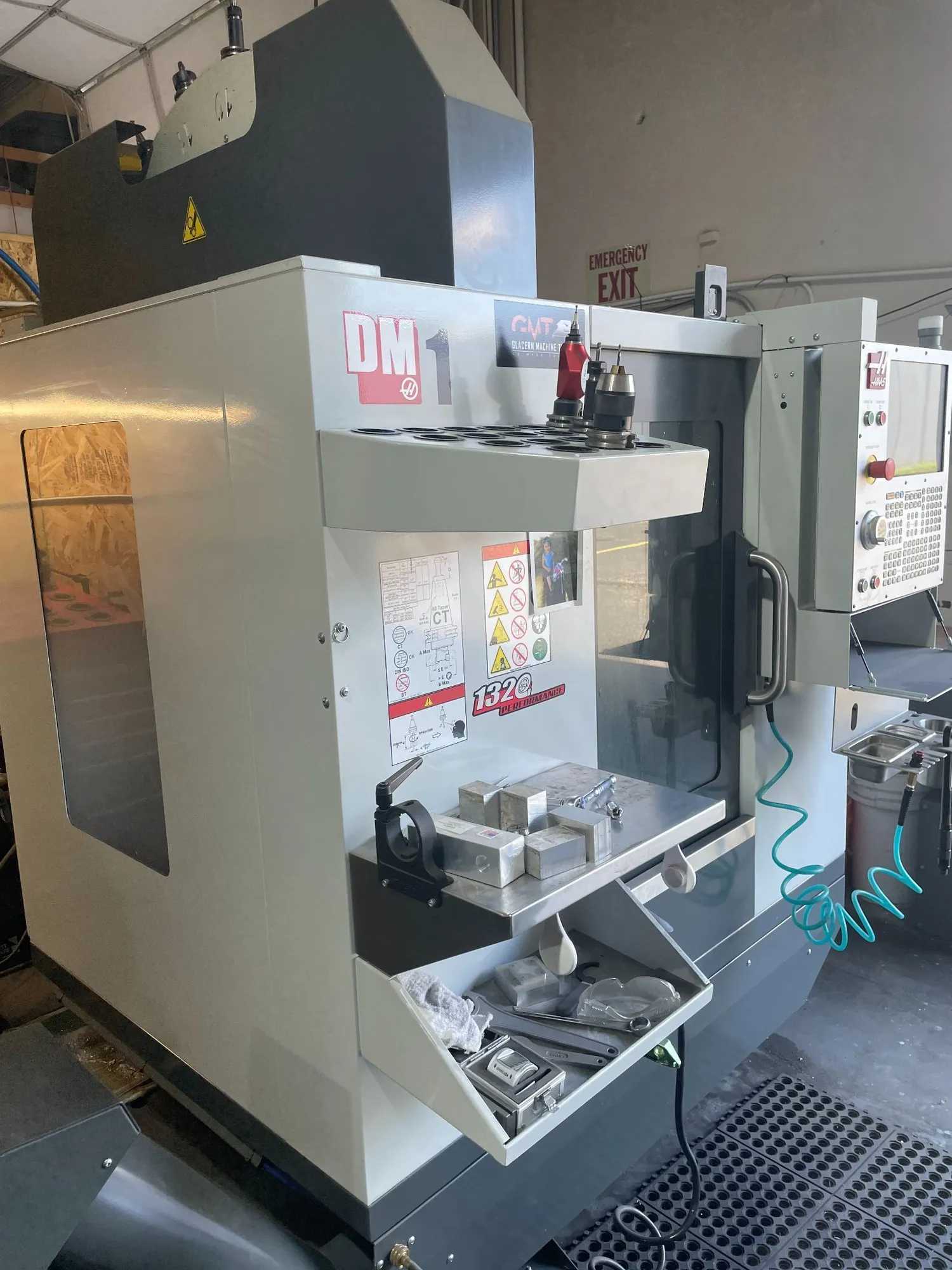 2020 Haas DM-1 Vertical Machining Center - 15 HP, 10,000 RPM, 3 Axes, 500 Hours - VERTICAL MACHINING CENTERS