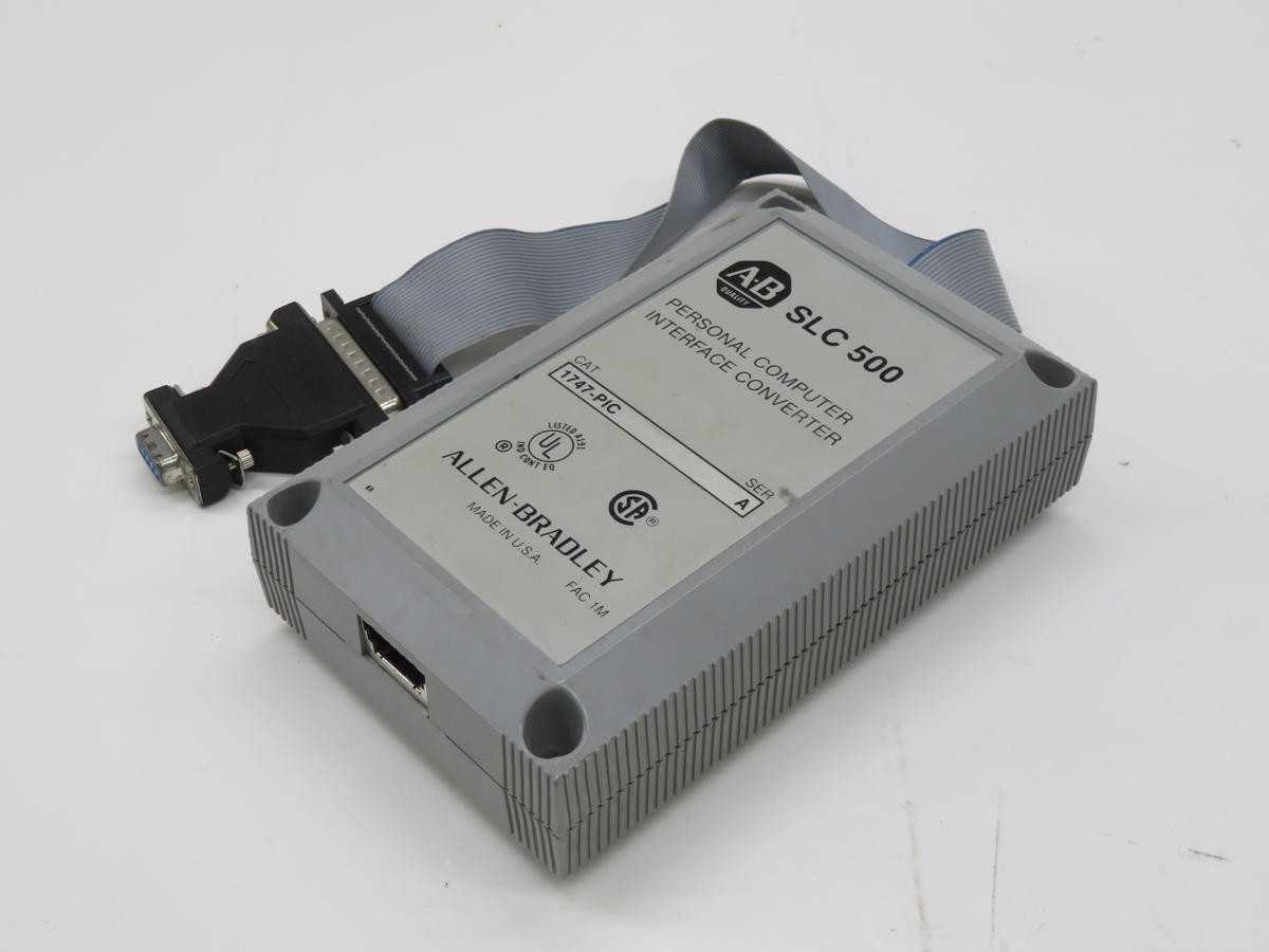 ALLEN BRADLEY 1747-PIC INTERFACE CONVERTER T230599 - AUTOMATION & CONTROLS