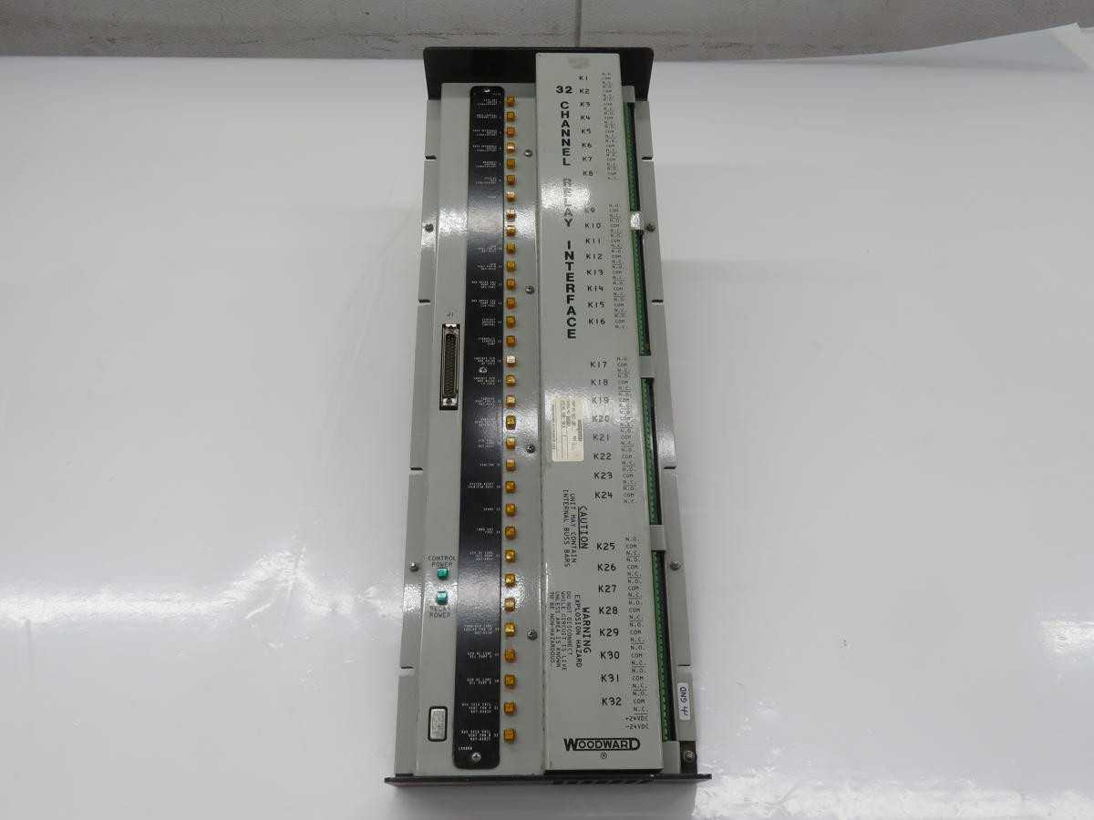 WOOD WARD 5437051 RELAY INTERFACE MODULE T238025 - PLC MODULES