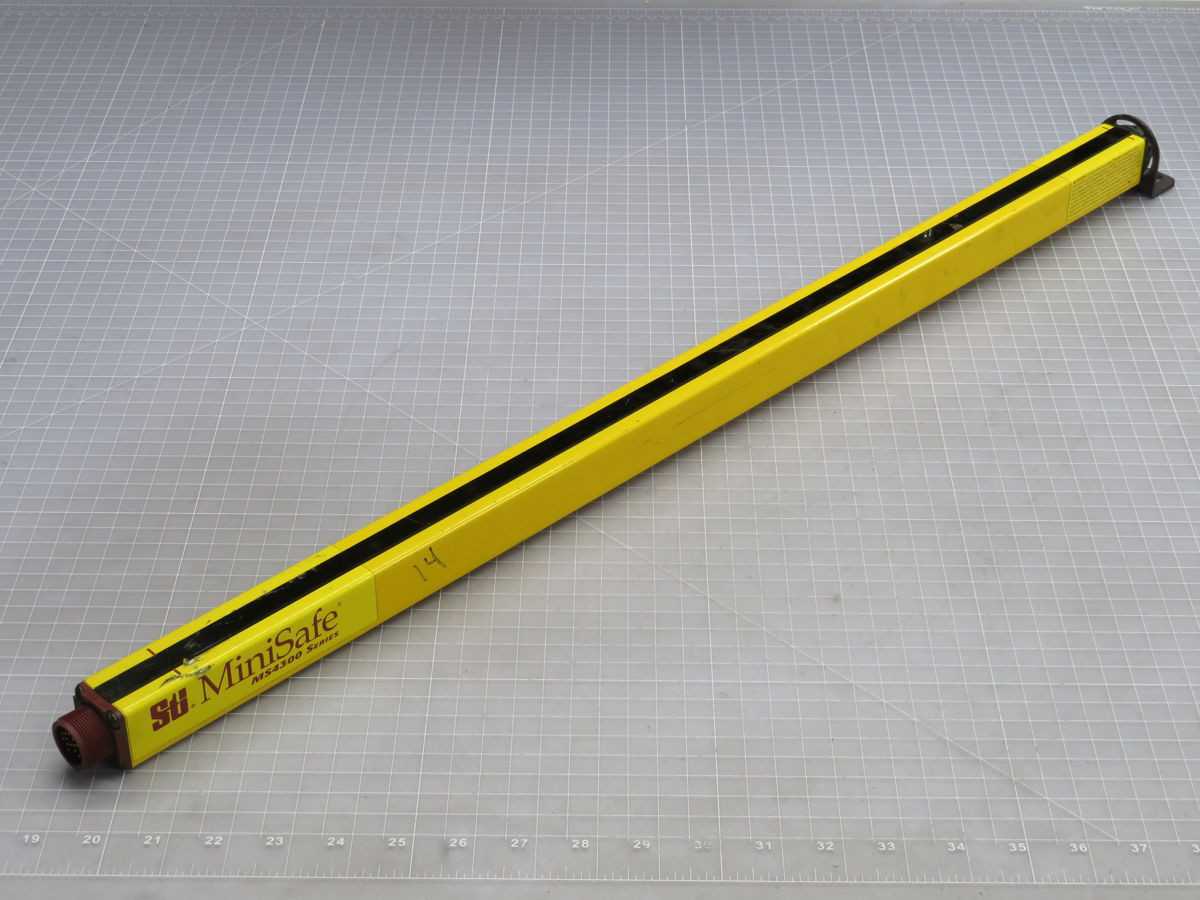 STI MS4328BR 42672-0280 SAFETY LIGHT CURTAIN T248310 - AUTOMATION & CONTROLS