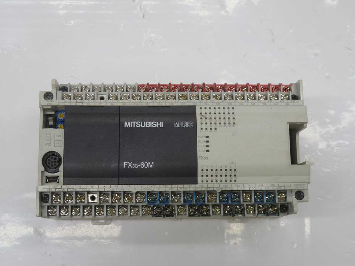 Mitsubishi FX3G-60MR/ES Programmable Logic Controller T246655 - PLC MODULES