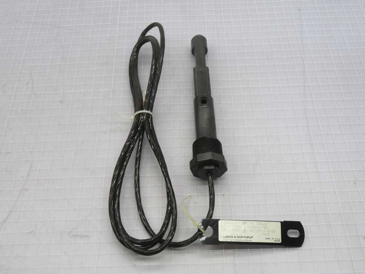 LEEDS NORTHRUP 4905-25-33-333-7-000 9405 CELL CONDUCTIVITY SENSOR T214353 - PH & ORP MEASUREMENT