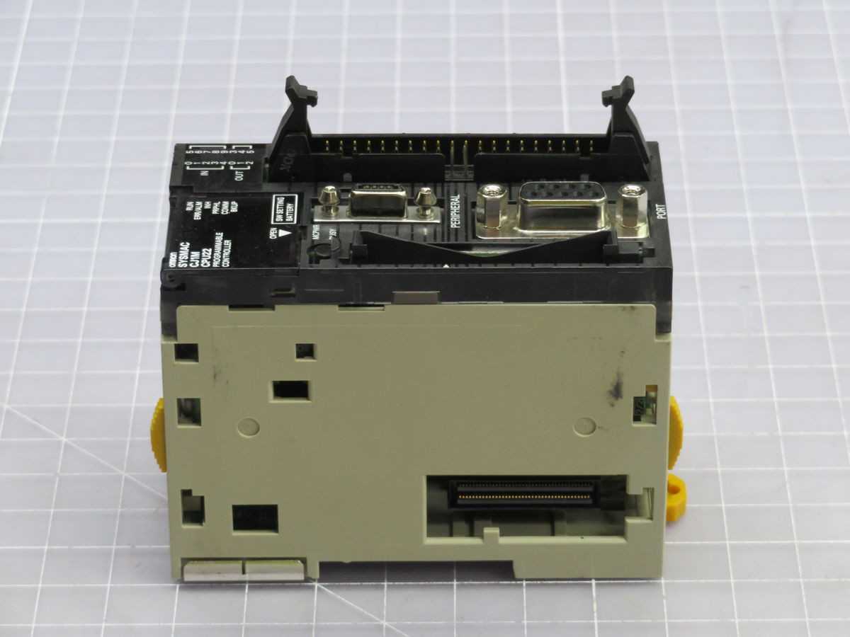 Omron CJ1M-CPU22 Control Logic CPU T247780 - Reliable Automation Solution - PLC MODULES