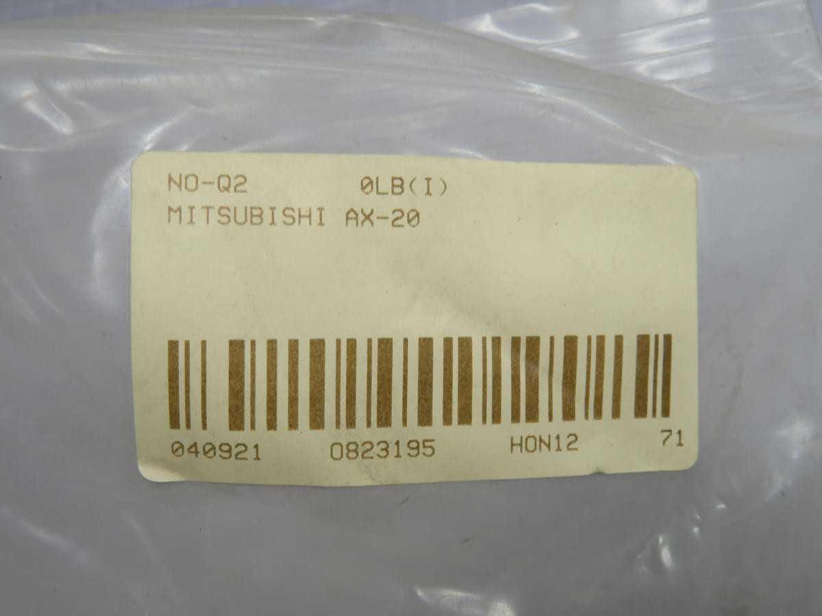 MITSUBISHI AX-20 INPUT MODULE T232959 - PLC MODULES