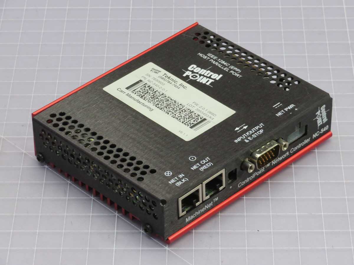 TEKNIC NC-540-2-0-1 NETWORK CONTROLLER MODULE T253570 - AUTOMATION & CONTROLS