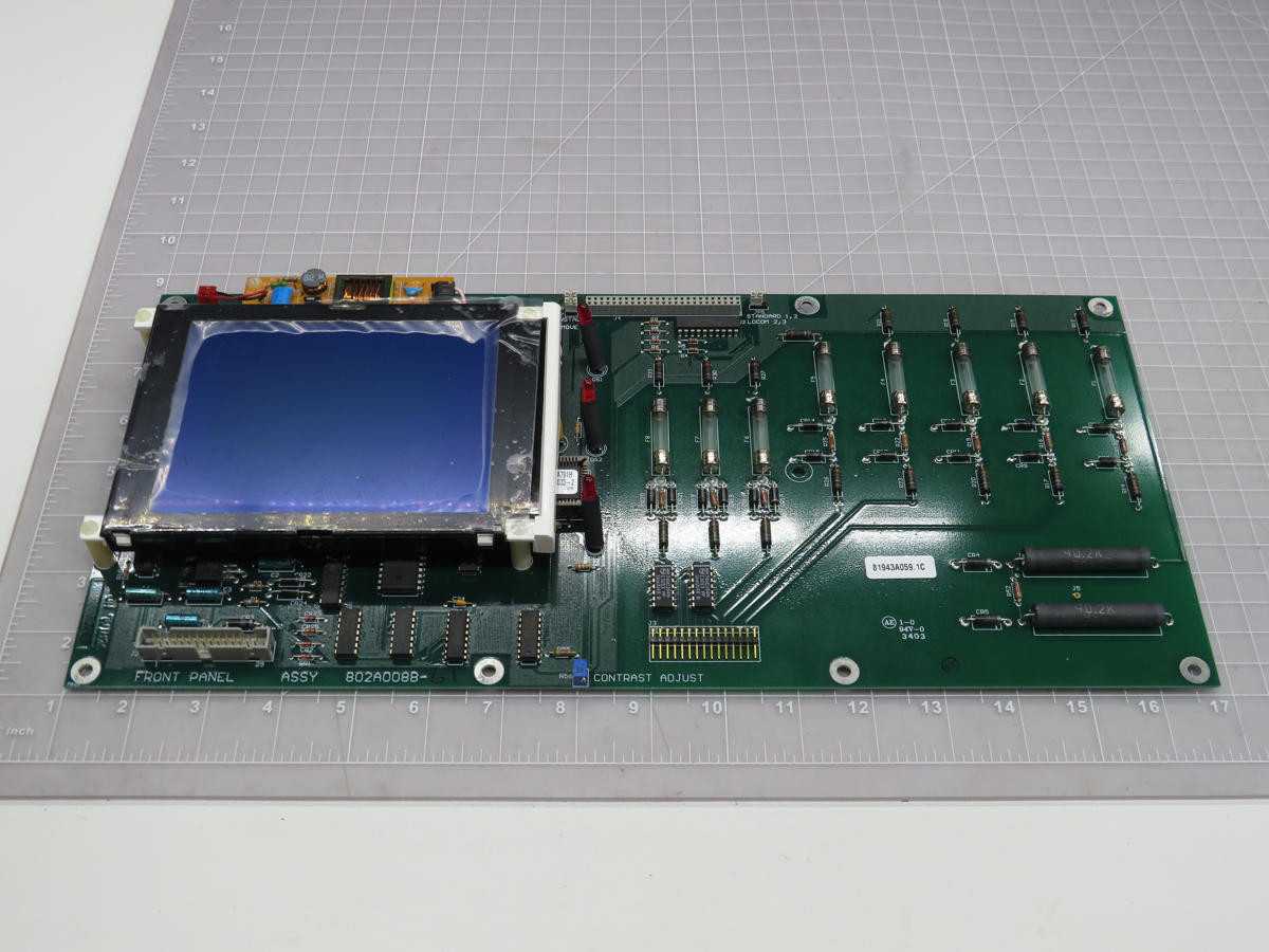 ABB 802A008B-G1 LCD Top Assembly Circuit Board T207032 - AC VFD DRIVES