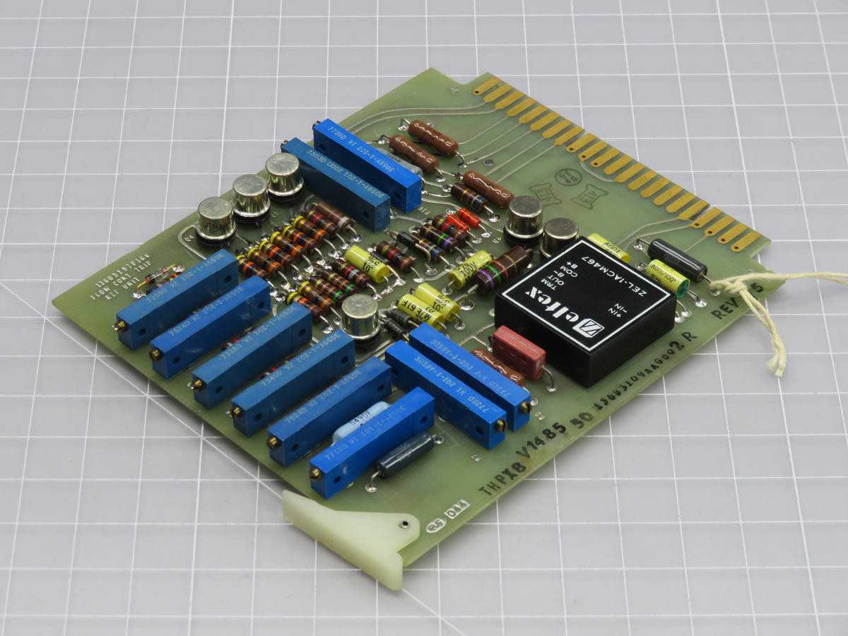 GE 186B3109AAG002 THPX8 FLOW CONT TRIP REF UNIT T220247 - PCB CIRCUIT BOARDS