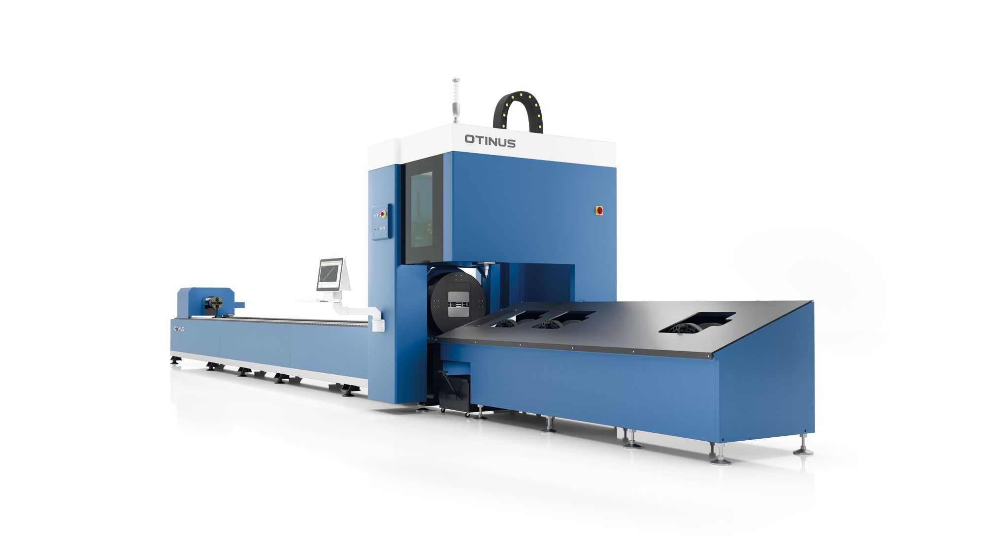 2024 Otinus Flt-6022-3000W Cnc Fiber Laser Cutter - Receiving Table Included - TUBE LASER CUTTERS