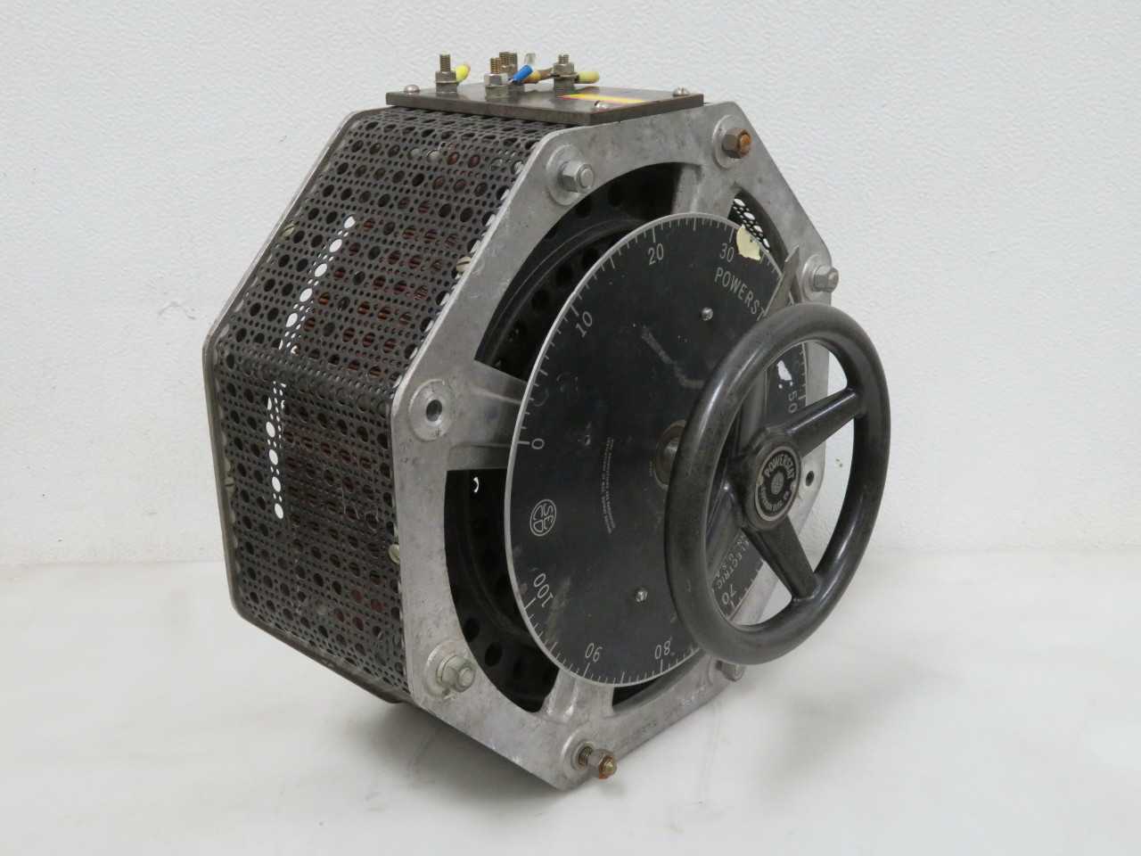 THE SUPERIOR ELECTRIC 81033 VARIAC UNIT 0 TO 100 V T185085 - POWER TRANSFORMERS
