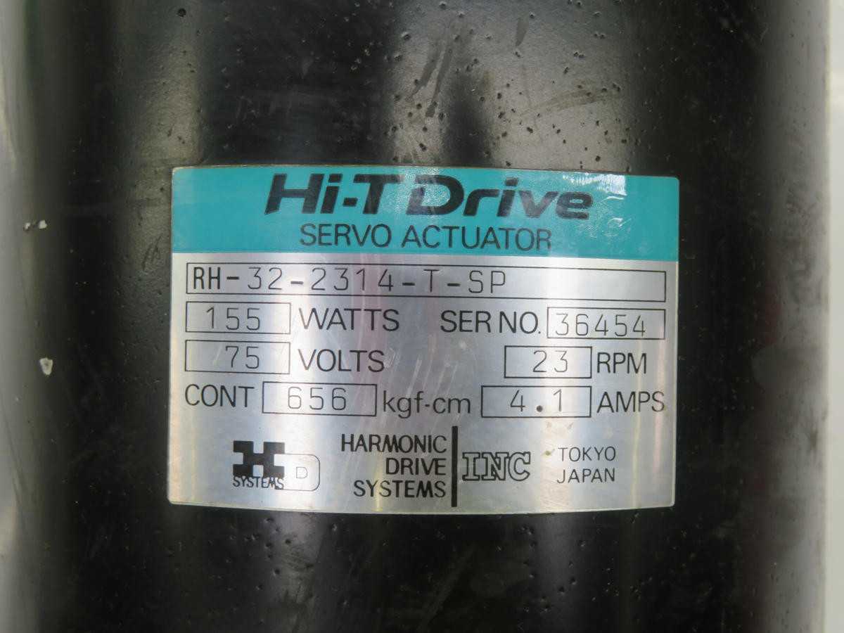 HARMONIC RH-32-2314-T-SP HI-T DRIVE SERVO ACTUATOR T234619 - SERVO