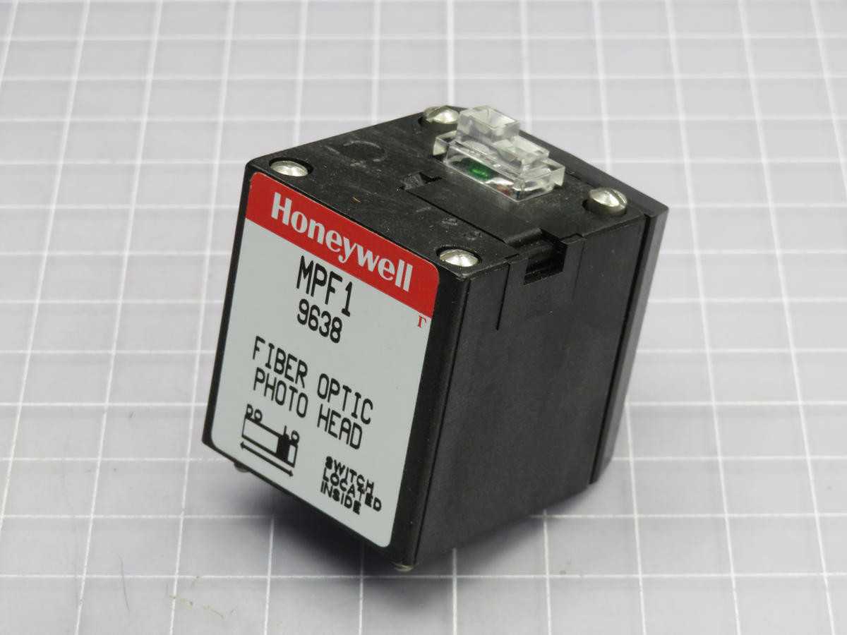 HONEYWELL MPF1 9638 FIBER OPTIC PHOTO HEAD T235092 - SENSORS