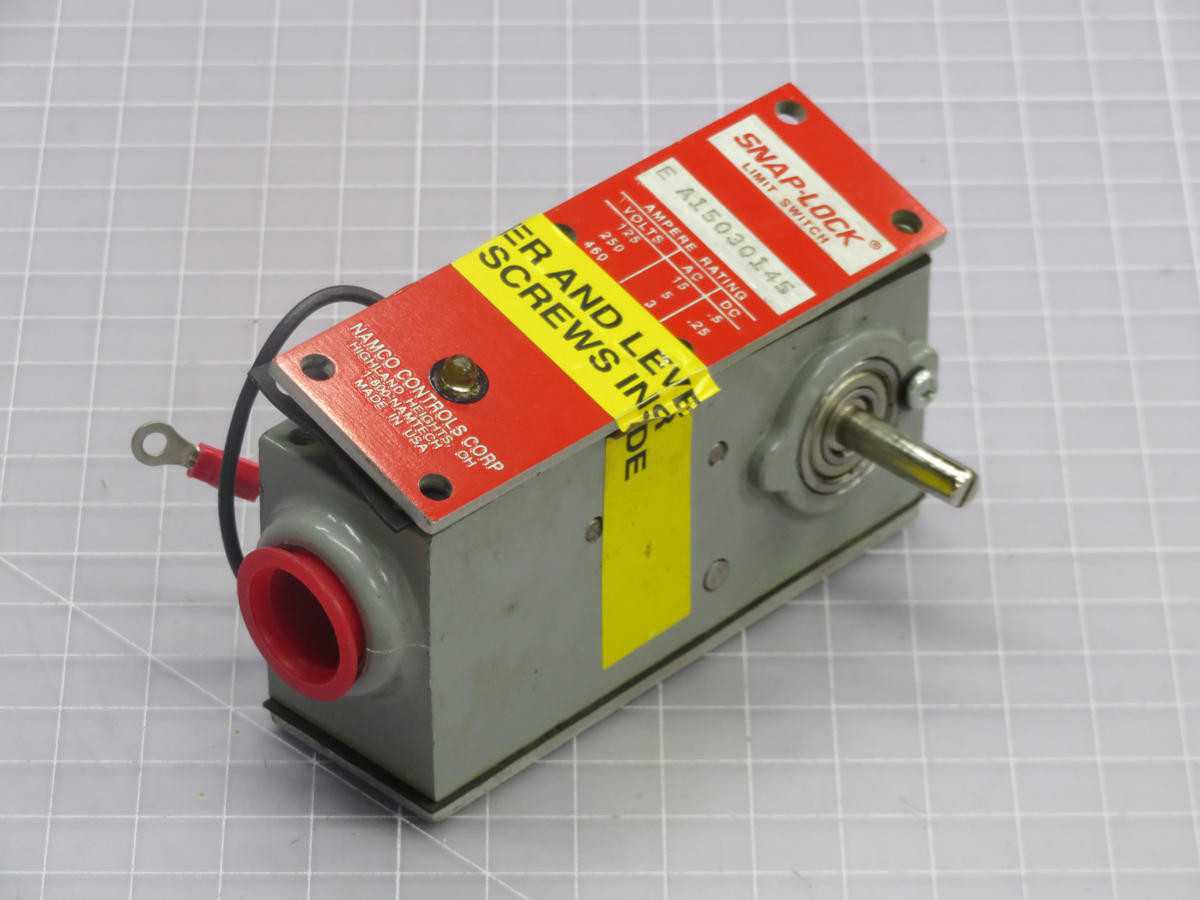 NAMCO EA15030145 SNAP-LOCK LIMIT SWITCH T229003 - SWITCHES