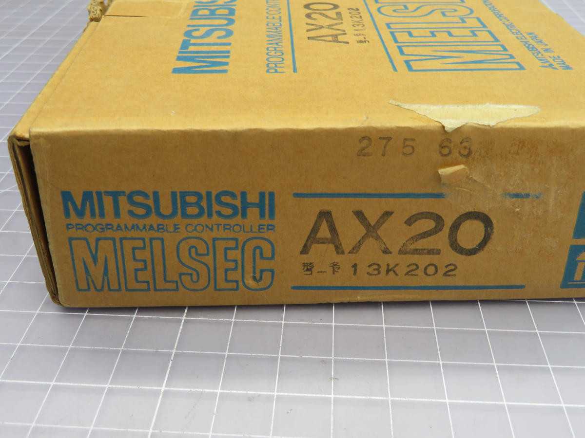 MITSUBISHI AX-20 INPUT MODULE T237351 - PLC MODULES