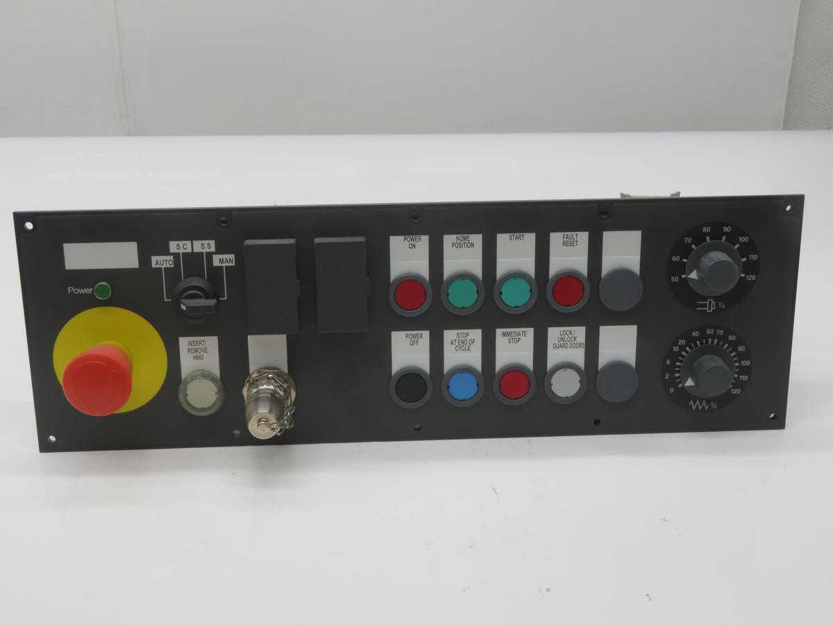 Siemens 6FC5203-0AD27-0AA0-Z Push Button Operator Interface Panel T212418 - HMIS & DISPLAYS