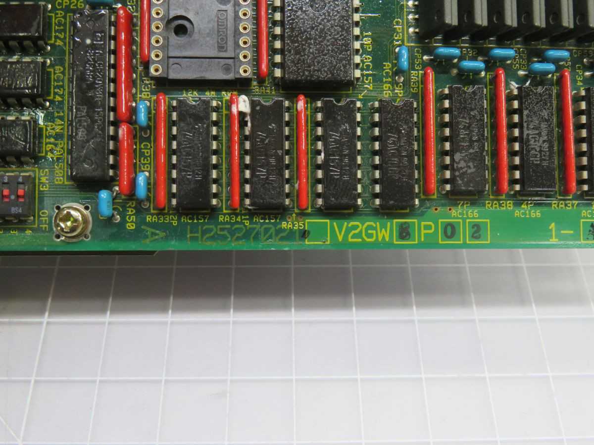 TOSHIBA H2527021 CIRCUIT BOARD T256804 - OPERATOR CONTROLS