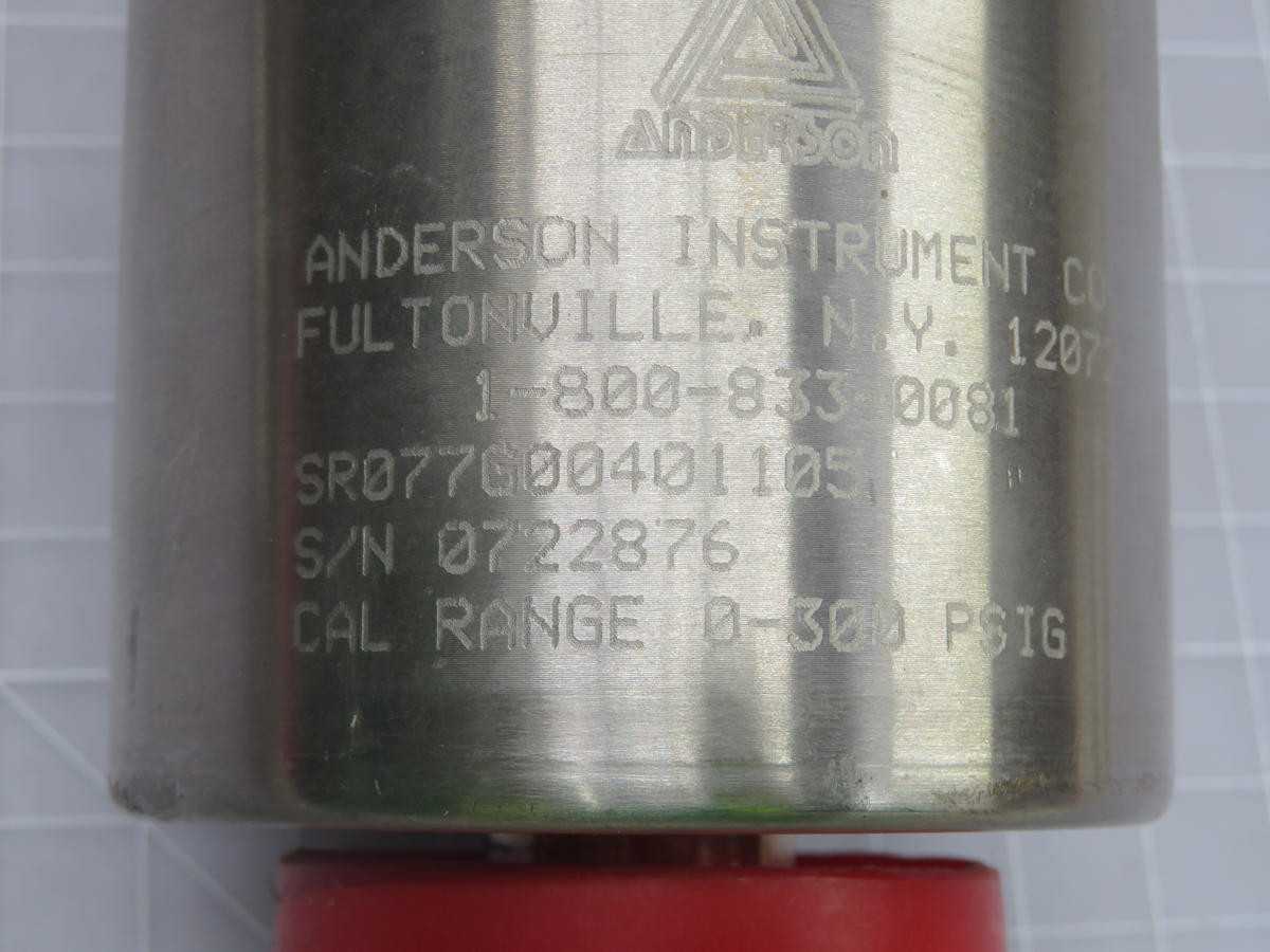 ANDERSON SR077G00401105 PRESSURE TRANSMITTER T239267 - PRESSURE TRANSMITTER